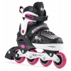 SFR - Pulsar Pink - in-line nastavitelné brusle Velikost (brusle): M (30.5, 32, 33, 34.5)