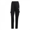 adidas Tiro Cargo Tracksuit Bottoms Womens Black/White S (8-10)