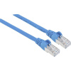 Intellinet 740609 RJ45 sieťové káble, prepojovacie káble CAT 6A S/FTP 0.25 m modrá fóliové tienenie, tienenie pletivom, tienený, bez halogénov 1 ks; 740609