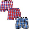 3PACK pánske trenky Styx športová guma viacfarebné (3B110709) XXL