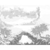 ZUTY Bodkovanie - KRAJINA S VÝBUCHOM SOPKY Rámovanie: bez rámu a bez vypnutia plátna, Rozmer: 80x100 cm