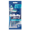 Gillette Blue 2 (Blue2) Plus strojček na holenie 5ks
