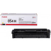 Canon originálny toner CRG-054H Y, žltý, 2300str., 3025C002, vysoká kapacita, Canon i-SENSYS LBP621Cw, 623Cdw, MF641Cw,