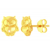 Zlaté napichovacie náušnice 