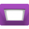 Solight LED vstavaný panel 6W, 450lm, CCT 3000K/4000K/6000K, štvorec [WD147]