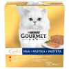 Gourmet Gold tuniak pečeň morka hovädzie 8 x 85 g