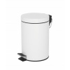 Elegantný biely odpadkový kôš 3L - praktický a štýlový doplnok do interiéru