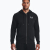 Under Armour Essential Fleece Full Zip Hood Pánska tréningová mikina Black 1373881 (XS)