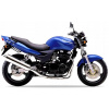 Nálepky FOOQS na motocykel KAWASAKI ZR 7 1999-2003 MODRÁ E1 TRANSPARENT