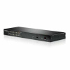 KVM switch/prepínač 16PC, VGA, PS2+USB, OSD, SUN