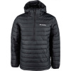 Columbia POWDER LITE ANORAK čierna,biela Pánska bunda XL
