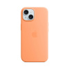 iPhone 15 Silicone Case with MagSafe - Orange Sorbet MT0W3ZM/A