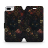 Flipové pouzdro Mobiwear - Apple iPhone 7 Plus / 8 Plus - V161S Temné kočky (Knížkové flip pouzdro, obal, kryt na mobil Apple iPhone 7 Plus / 8 Plus - V161S Temné kočky, materiál Umělá kůže + TPU - oc