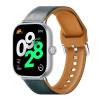 eses Silikónový remienok kombinovaný pre Xiaomi Redmi Watch 4, Smart Band 8 Pro a 9 Pro - Zelený