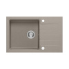 QUADRON ALVO 130 Granitový drez 780 x 500 mm Farba: kašmír