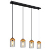 GLOBO 15557-4H FINCA závesné svietidlo 4x E27, max. 40W 230V