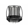 Záhradná trampolína Jumpi 252cm/8FT Maxy Comfort Plus ČIERNA s vnútorným S (Záhradná trampolína Jumpi 252cm/8FT Maxy Comfort Plus ČIERNA s vnútorným S)