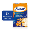 3x SUNAR Kaša mliečna na dobrú noc krupicova s medom 225 g VP-F011440