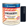 Chemolak S2822 Uniakryl 0199 čierna - Farba na značenie ciest, na asfalt a betón 0,75l