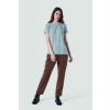 NOHAVICE LA MARTINA WOMAN PANT TWILL WOOL TOUCH AZTEC