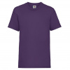 Tričko detské Fruit of the Loom Kids Valueweight T - fialové, 152