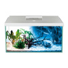 Aquael Leddy 60 akvarijný set biely 60 x 30 x 30 cm, 54 l