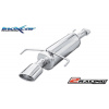 Zadní výfuk z nerezové oceli s koncovkou Oválná 120x80 mm Inoxcar racing OPAS.20.120