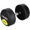 Činka Pogumovaná jednoručná činka HMS HG Pro 27,5 kg (17-66-162)