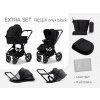 Moon RESEA+ SET MAXI, farba BLACK ONYX s autosedačkou Britax Römer Core a bázou