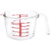 MagicHome Odmerka MagicHome, sklenená, sklo, s výlevkou, 500 ml