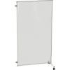 Rozdeľovač priestoru, transparentný a mobilný ,v x š x h 1950 x 1000 x 650 mm