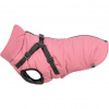 Reflexný oblečok PONTIS - vesta s postrojom, ružová M: 45cm, hruď: 55-64cm, krk: 44cm