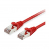 Equip 605522 sieťový kábel Červená 3 m Cat6 S/FTP (S-STP) (605522)