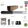 KEY RAY 2524.1 - 1x RAY2524 (24V, 85W, 1500N), 1x CT-14AB2, 1x SUB-44WR, 1x RX4, 1 pár FT-32 (KEY RAYKIT pre jednokrídlovú bránu do 2.5m/ kr)