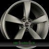 AVUS AF10 10x21 5x112 ET18.00 matt anthracite polished