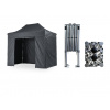 Nožnicový párty stan 2x3 m TENTino BIG HEXAGON Farba opláštenia: 17A - ANTRACIT