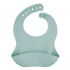 CANPOL BABIES Podbradník silikónový s vreckom - zelený 51-030_GRE