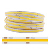 HurtLED LED COB pásik 12V teplá biela 480D 1m 10-12W LED linka