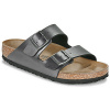 BIRKENSTOCK Šľapky Arizona BF Metallic Black Čierna