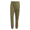 adidas Fleece Tapered Cuff 3-Stripes Joggers Olive Strata M