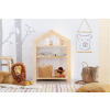ADEKO RGM 40x60 cm Detský regál domček ADEKO