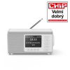 Rádio Hama DR1000, FM/DAB/DAB+, biele (54241)