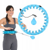 Hula hop s výstupkami HMS 45 cm modrý