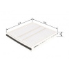 TATechnix Filter vnútorného priestoru Nissan PRIMERA Hatchback (P12) Bosch - 1,8