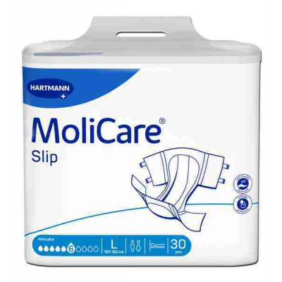 MoliCare Slip extra plus 6 kvapiek L 120 - 150 cm 1x30 ks