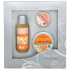 Saloos Relax olej 50 ml + Bio karité 50 ml + Bio karité na nechty 19 ml darčeková sada