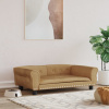 vidaXL Pelech pre psa hnedý 95x55x30 cm zamat - Hnedá - 184305-118297