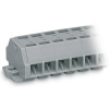 WAGO 260-208 svorková lišta 8 mm pružinová svorka Osadenie: L sivá 50 ks; 260-208