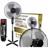 Esperanza HURRICANE podlahový ventilátor čierny (PODLAHOVÝ VENTILÁTOR ESPERANZA BLACK SILNÝ HURRIKÁN)
