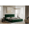 Posteľ LUKA 180x200 zelená s úložným priestorom